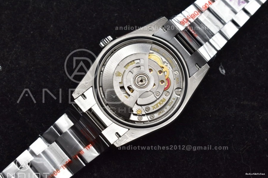 Weight) 36 President vr3255 V5 QF Bracelet SS 904L Roman 679 BestValue Dial Blue DayDate Edition Steel Best (Gain on 0712